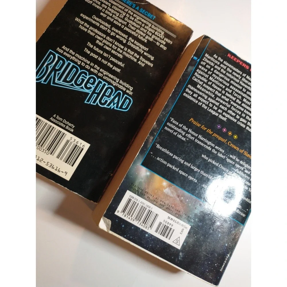Bridge Head & Torch of Freedom - Paperback Classic Sci-fi Fantasy Book Set